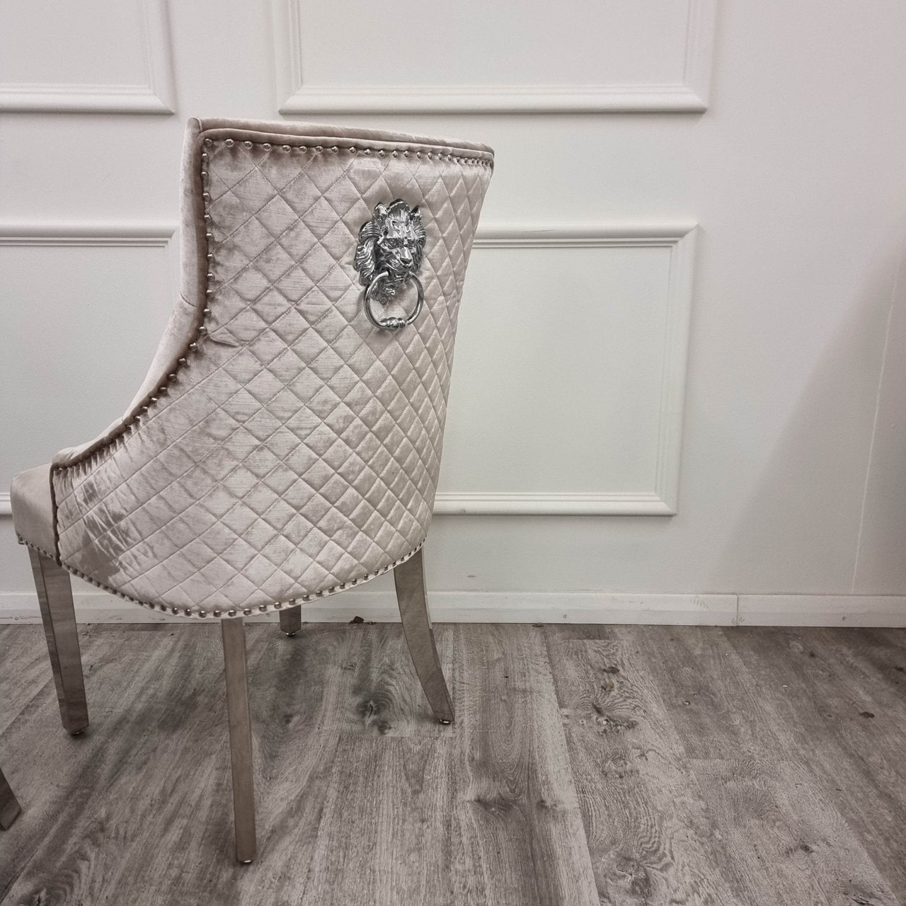Bentley Chrome Dining Chair - Smartshopper-uk