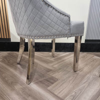 Bentley Chrome Dining Chair - Smartshopper-uk