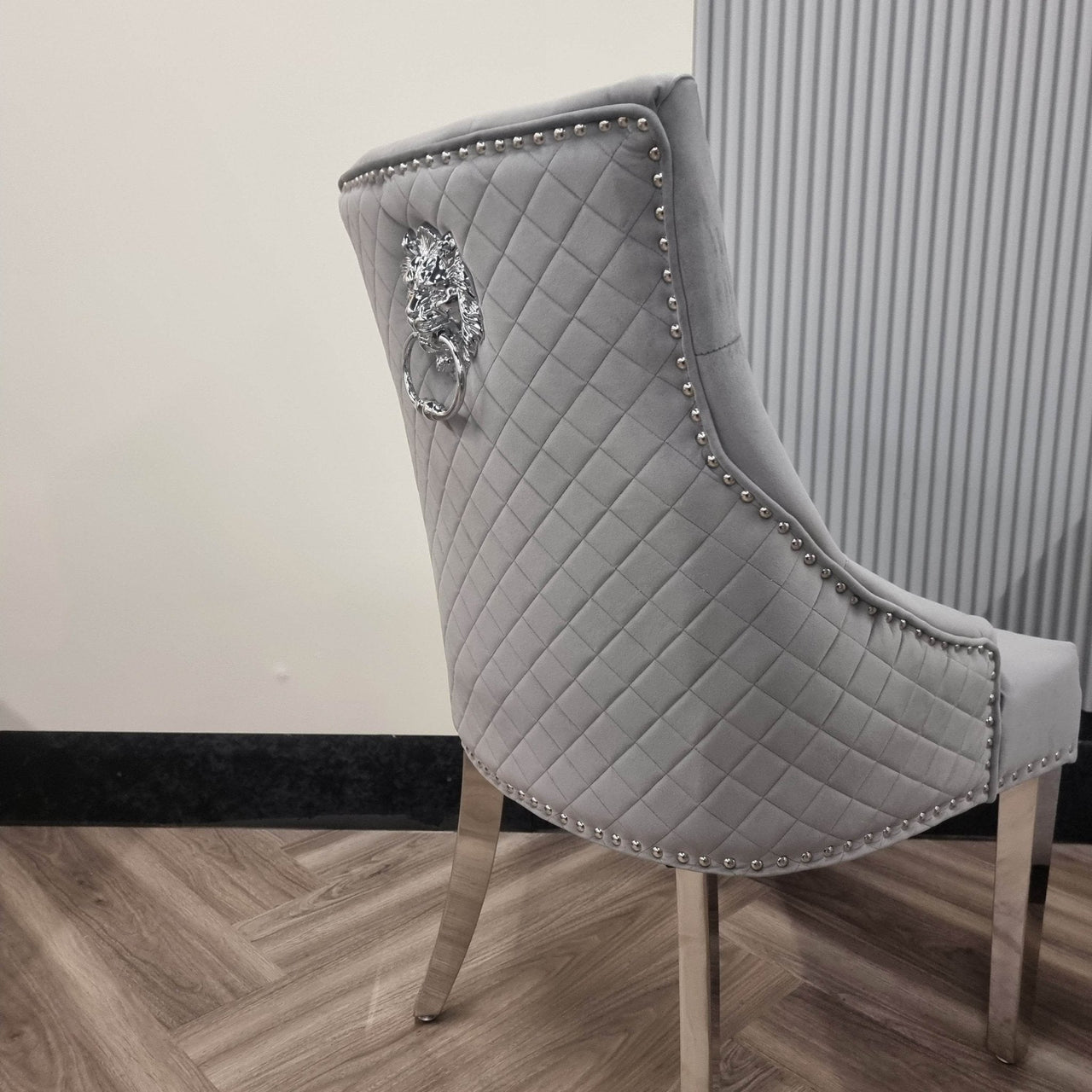 Bentley Chrome Dining Chair - Smartshopper-uk