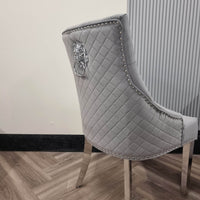 Bentley Chrome Dining Chair - Smartshopper-uk