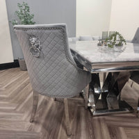 Bentley Chrome Dining Chair - Smartshopper-uk