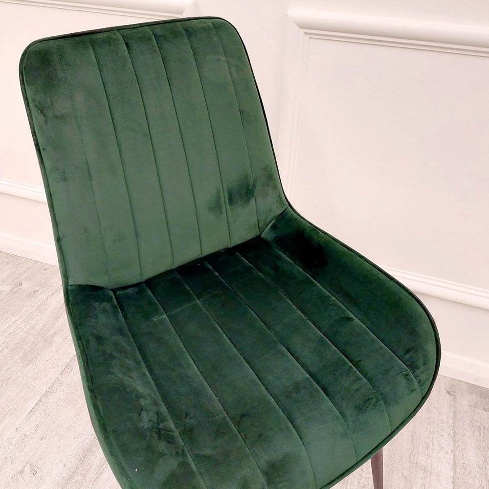 Dido Velvet Dining Chair - Smartshopper-uk