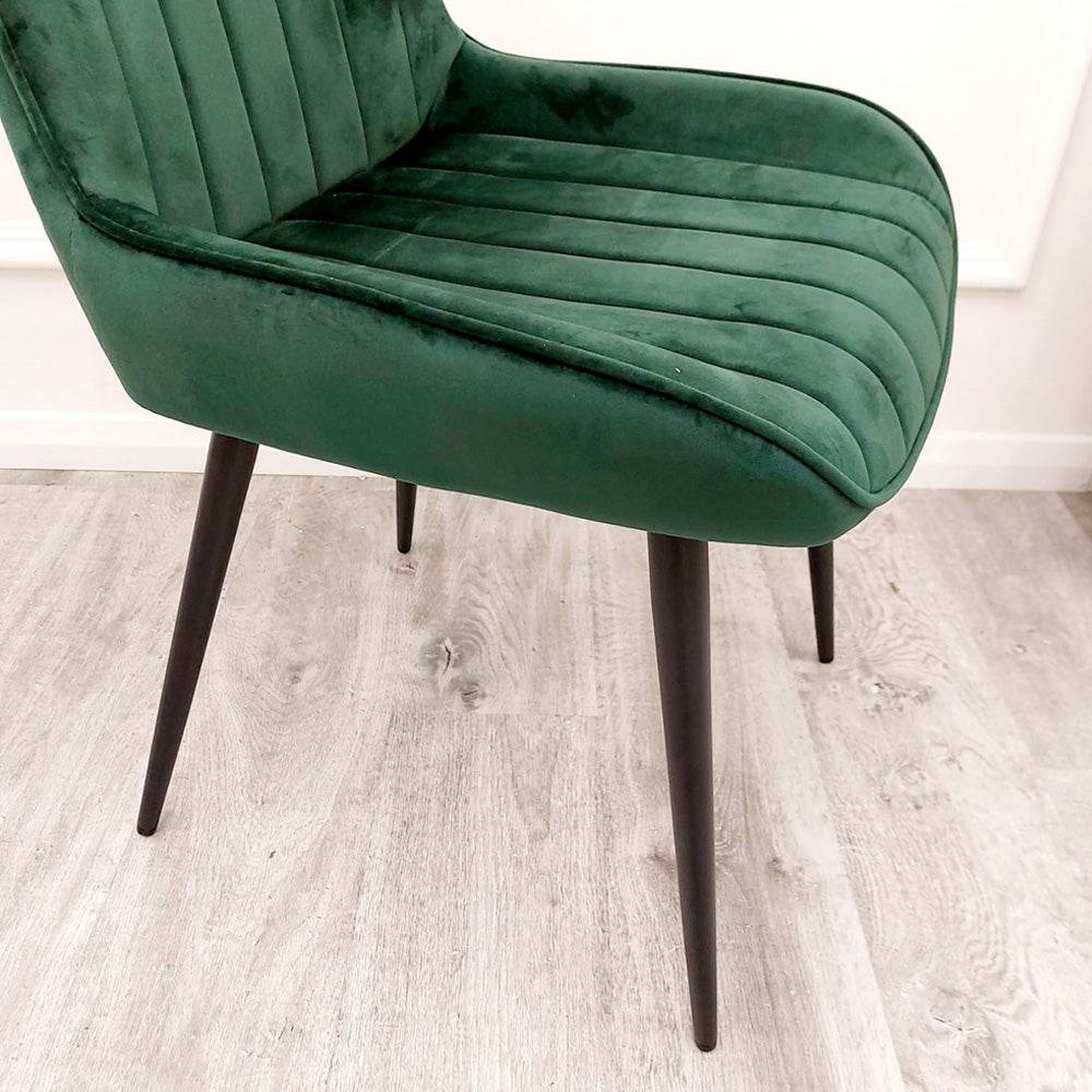 Dido Velvet Dining Chair - Smartshopper-uk