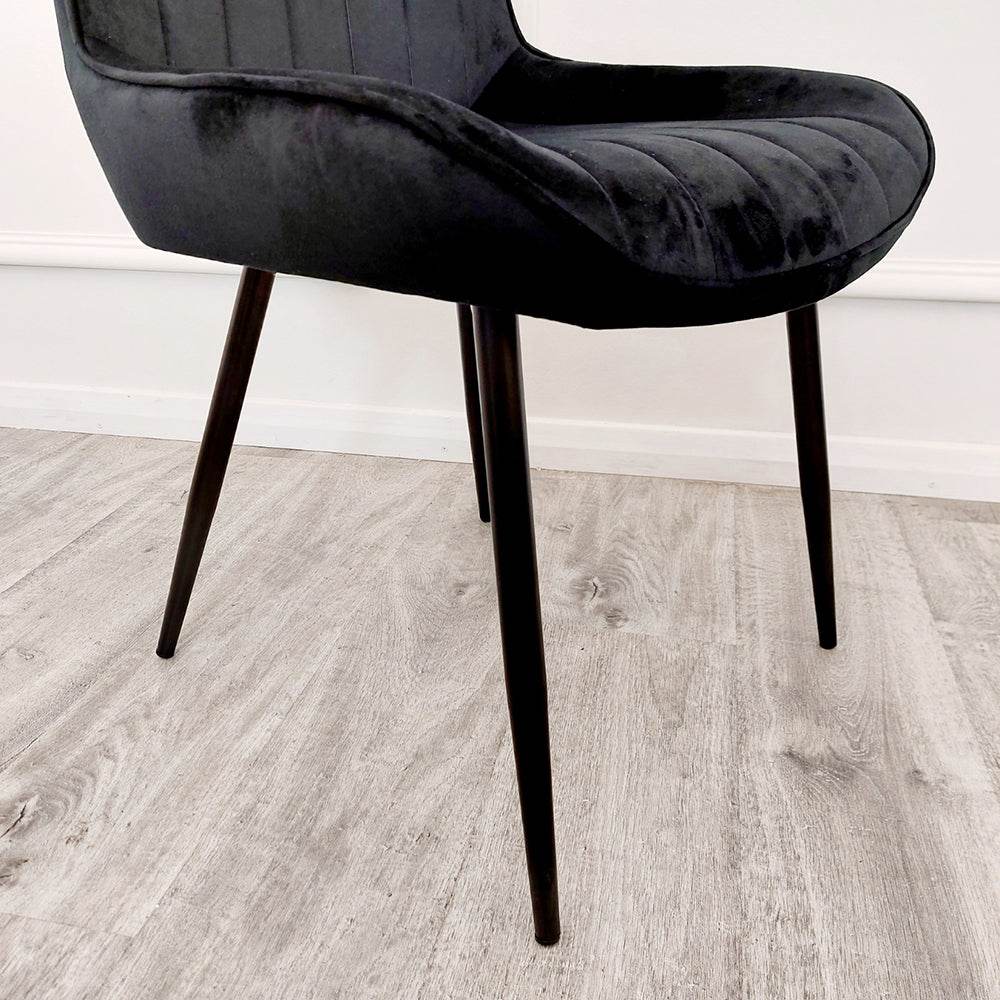 Dido Velvet Dining Chair - Smartshopper-uk
