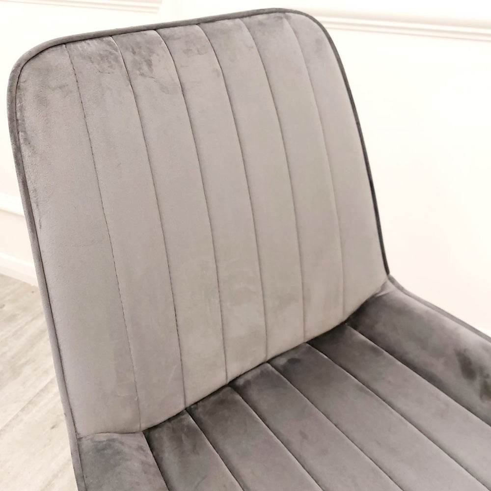 Dido Velvet Dining Chair - Smartshopper-uk