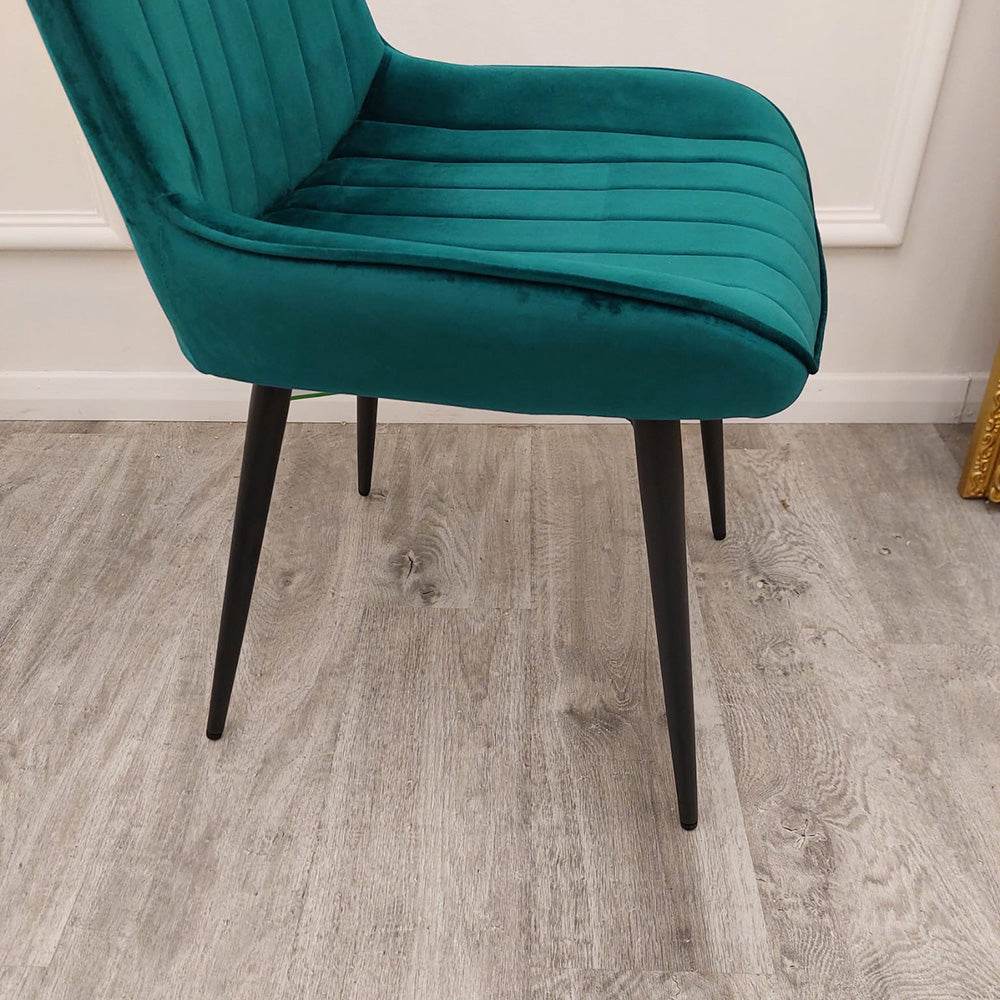 Dido Velvet Dining Chair - Smartshopper-uk