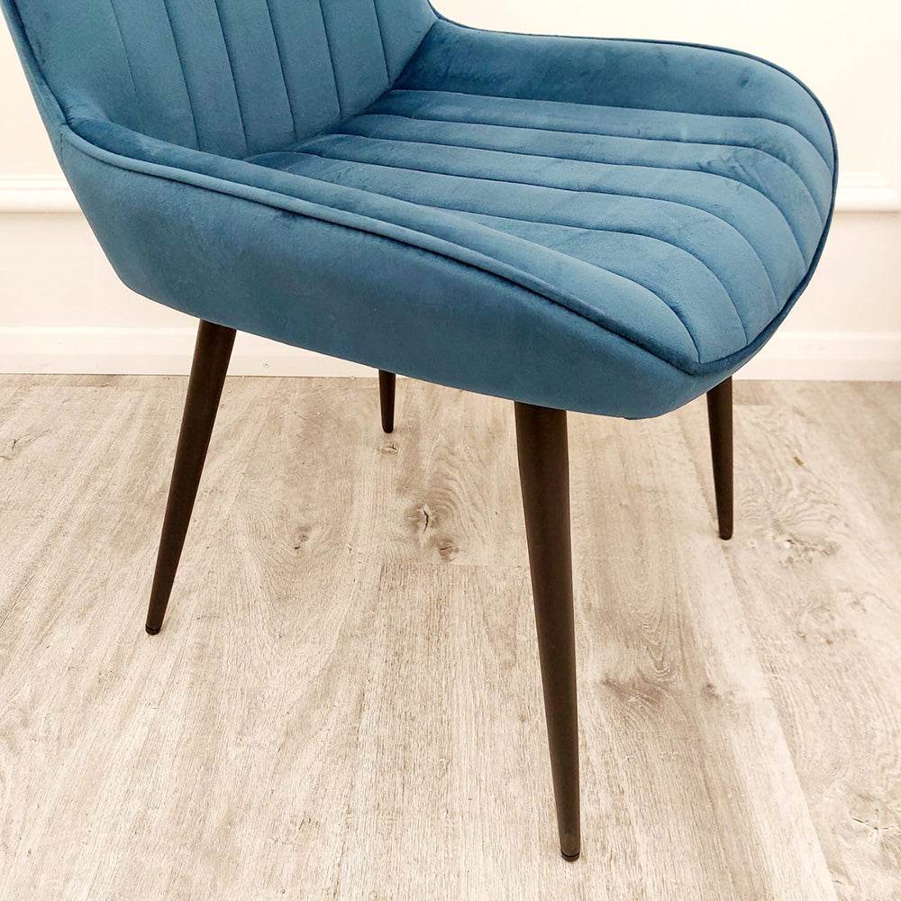 Dido Velvet Dining Chair - Smartshopper-uk