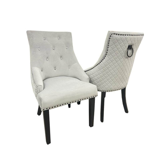 Bentley Black Leg Dining Chair - Smartshopper-uk