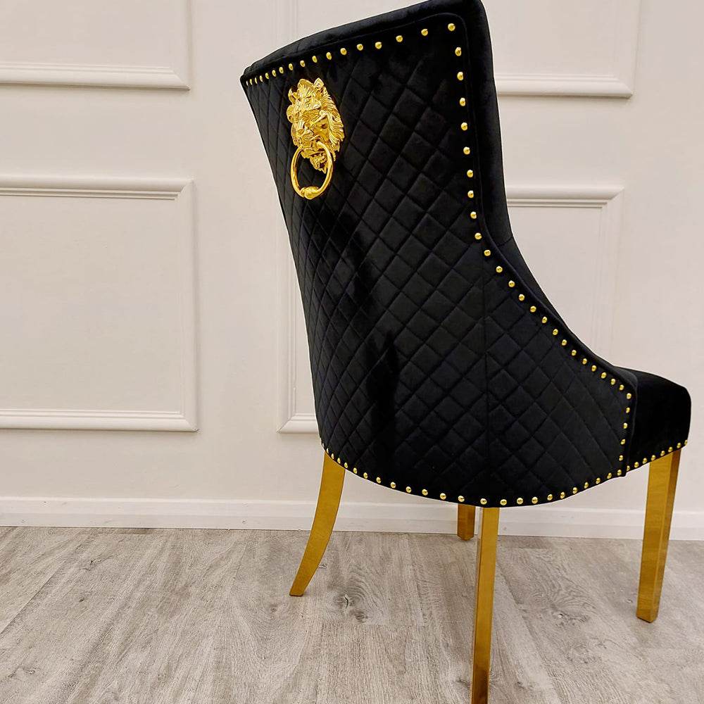 Bentley Gold Dining Chair - Smartshopper-uk