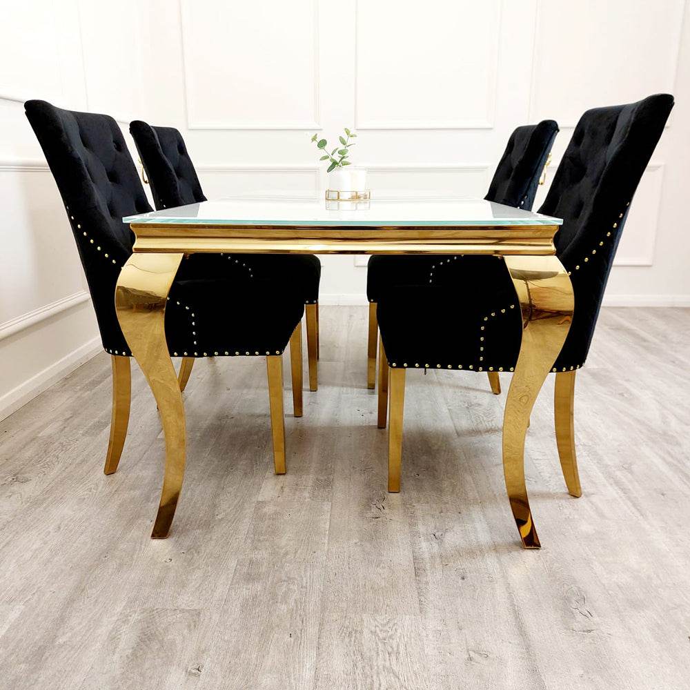 Bentley Gold Dining Chair - Smartshopper-uk