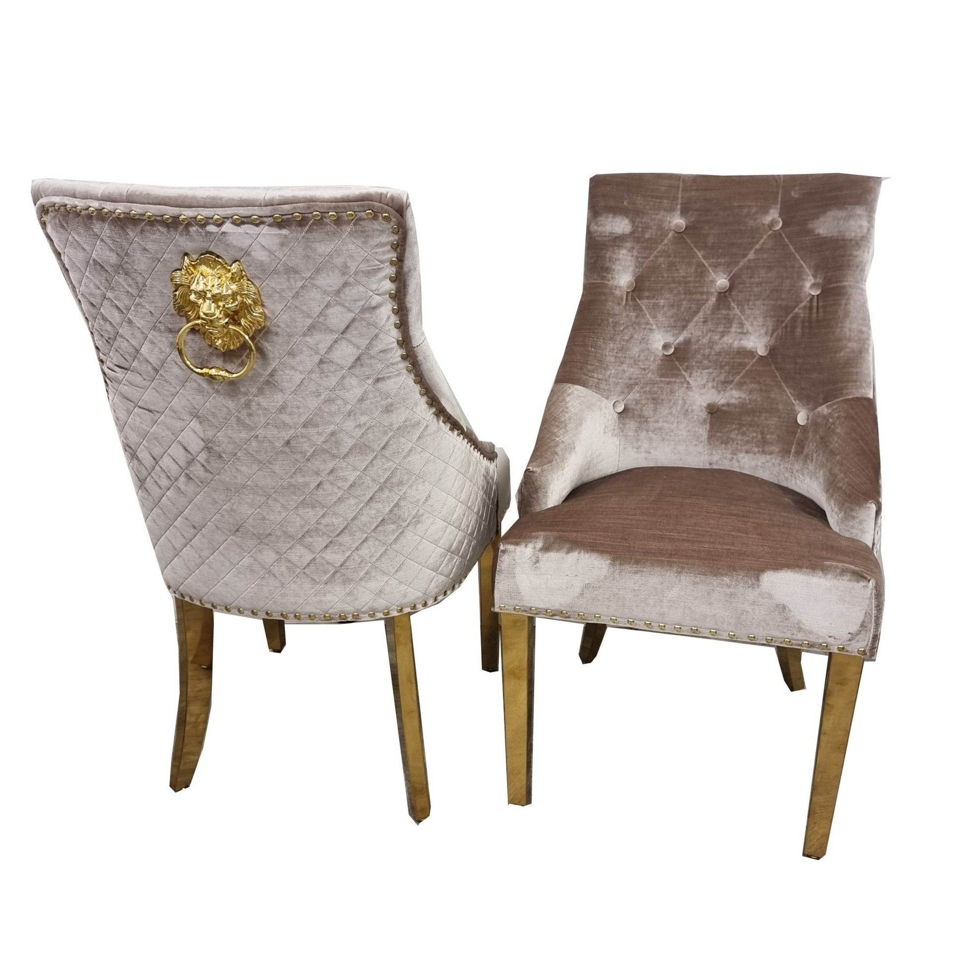 Bentley Gold Dining Chair - Smartshopper-uk