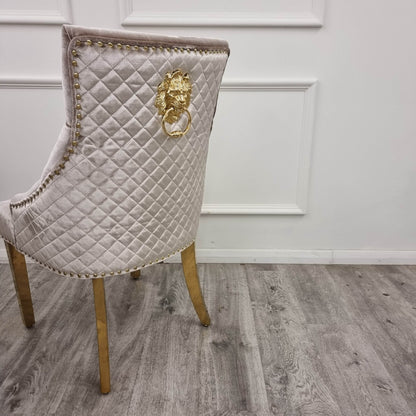 Bentley Gold Dining Chair - Smartshopper-uk