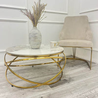 Chelmsford Velvet Dining Chair - Smartshopper-uk