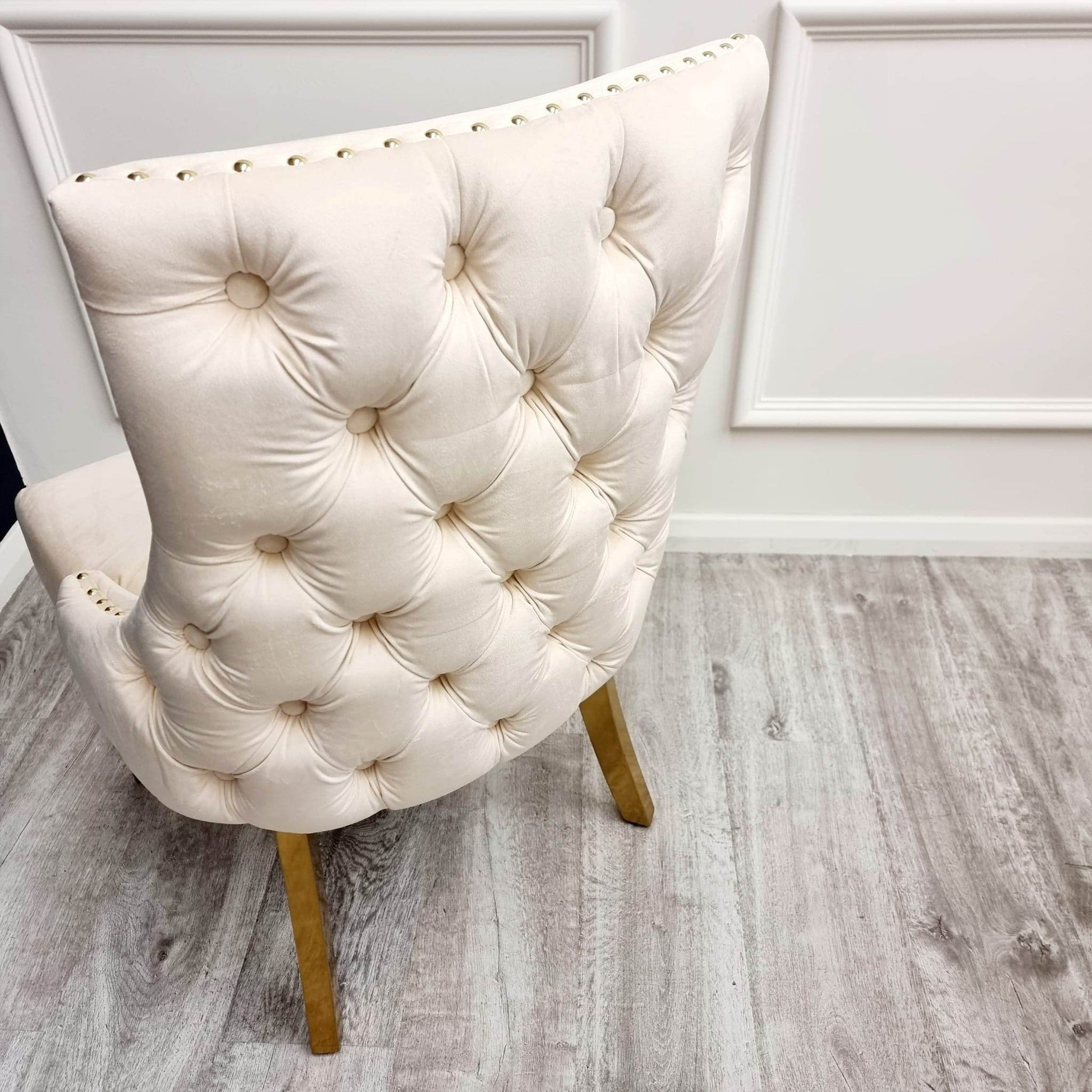 Kensington Dining Chair Gold Legs - Smartshopper-uk