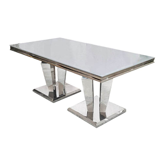 Athena 1.8m Dining Table - Smartshopper-uk