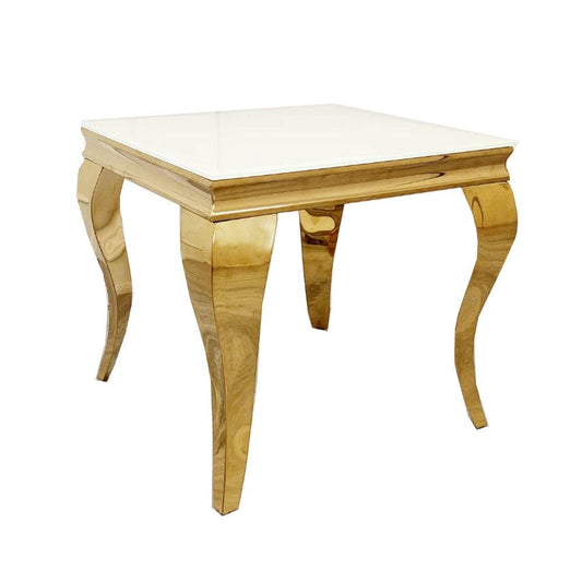 Louis Gold Lamp Table - Smartshopper-uk