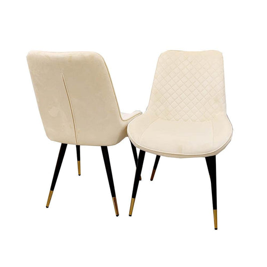 Luna Velvet Dining Chair - ALL COLOURS - Smartshopper-uk