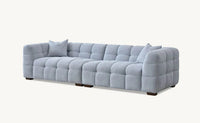 Tribeca Sofa Range in Pearl Boucle Fabric - Smartshopper-uk