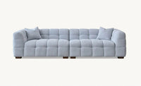 Tribeca Sofa Range in Pearl Boucle Fabric - Smartshopper-uk