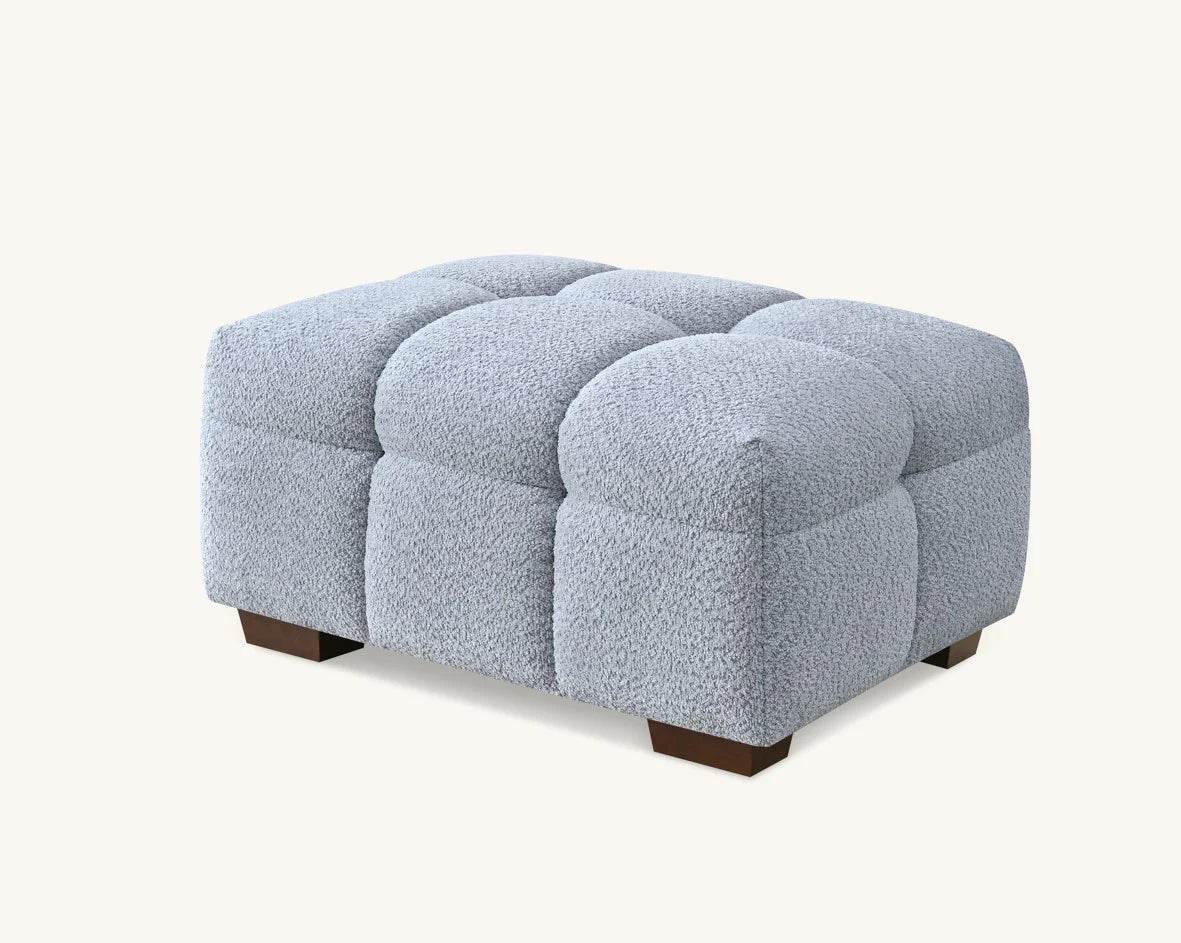 Tribeca Sofa Range in Pearl Boucle Fabric - Smartshopper-uk