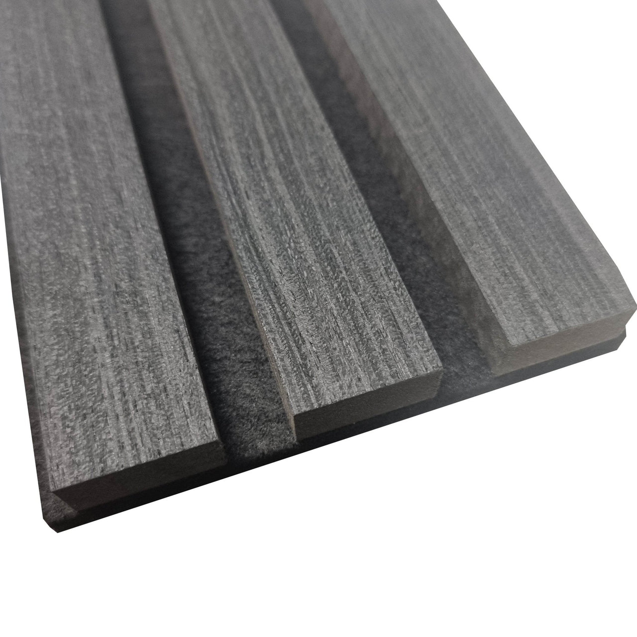 Luxury Acoustic Wood Slatted Wall Panels - 240cm Sound-Dampening MDF, Easy Install Design - UK Luxury Furniture