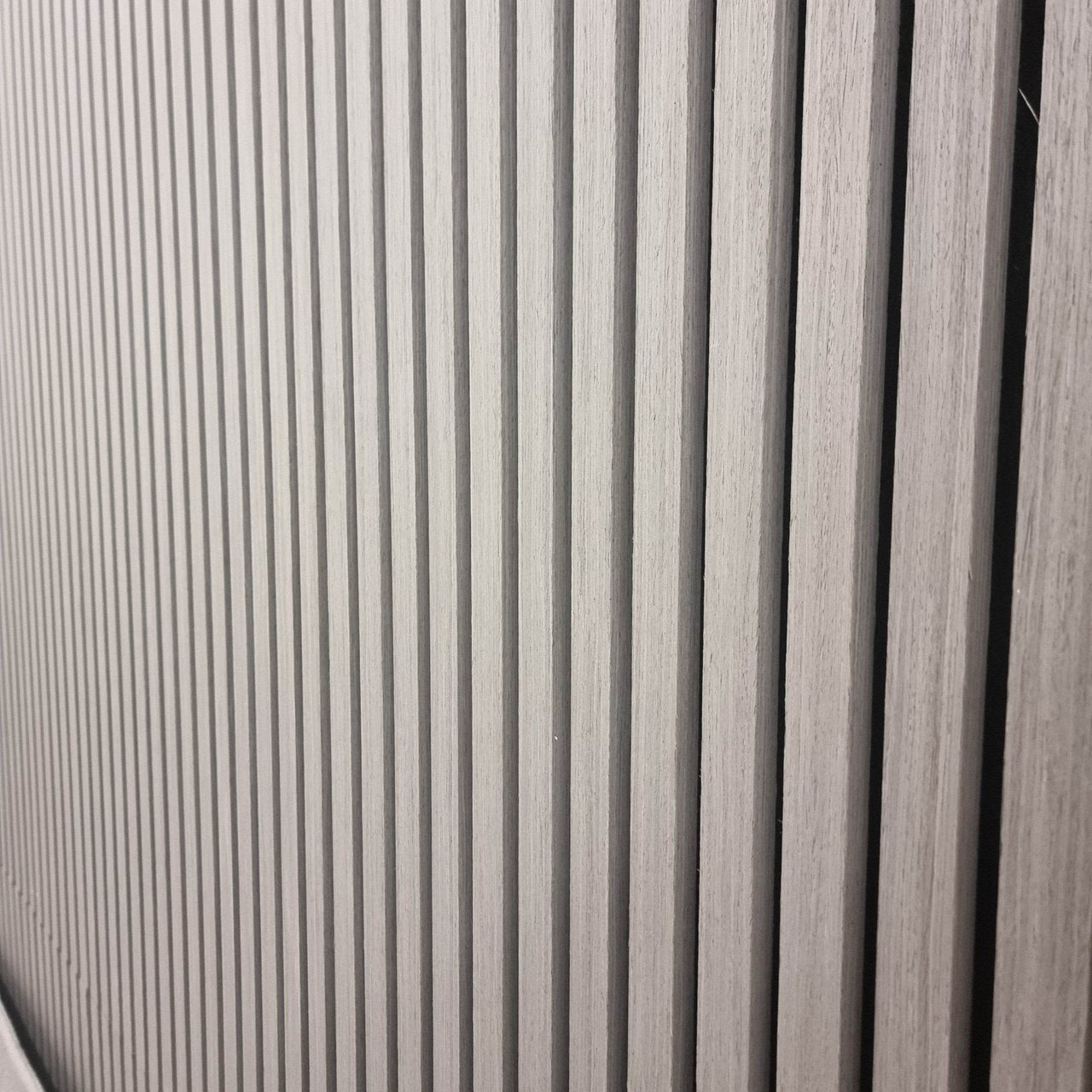 Luxury Acoustic Wood Slatted Wall Panels - 240cm Sound-Dampening MDF, Easy Install Design - UK Luxury Furniture