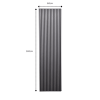 Luxury Acoustic Wood Slatted Wall Panels - 240cm Sound-Dampening MDF, Easy Install Design - UK Luxury Furniture
