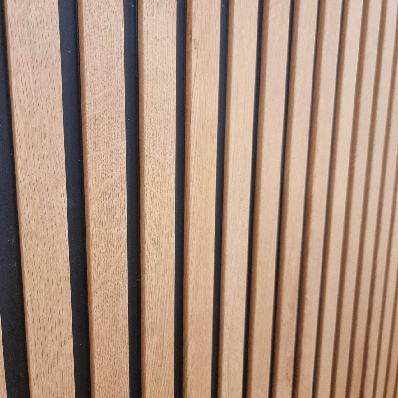 WPC Wood Effect Slatted Wall Panels - Smartshopper-uk