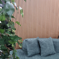 WPC Wood Effect Slatted Wall Panels - Smartshopper-uk