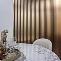WPC Wood Effect Slatted Wall Panels - Smartshopper-uk