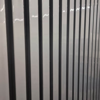 WPC Wood Effect Slatted Wall Panels - Smartshopper-uk