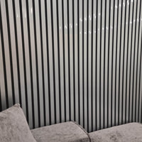 WPC Wood Effect Slatted Wall Panels - Smartshopper-uk