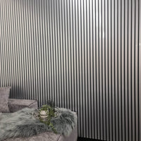 WPC Wood Effect Slatted Wall Panels - Smartshopper-uk